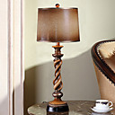 Traditionnel Vis Brown Resin Table L