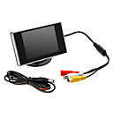 35 pouces Hign definition couleur de voiture TFT-LCD Rearview DVD