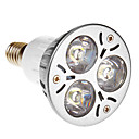 E14 3W 270LM 6000K Cool White Light Bulb Spot LED  AC 85V-265V 