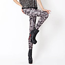 Leggings gris de mot...
