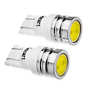 2 Pcs T10 1.5W 194 501 158 168 W5W SMD 90-110LM 6000-6500K lumiere blanche fraiche LED queue de voiture de lumiere de la cale DC12V