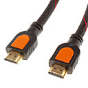 cable hdmi libre 15 m  2m 6ft v1.4 plein hdmi hd 1080p avec cable HDMI haute vitesse Ethernet HDMI w  tores de ferrite