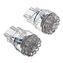 oule pour voiture 12V 2pcs T25 3156 24 LED 80-100LM LED lumiere blanche