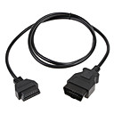 OBD-II OBD2 16pin male femelle cable dextension 150cm Extender diagnostic