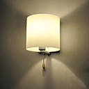 Mini Wall Light 1 Lumiere Moderne Blanc Creme Fer