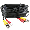 Cables Direct Online-LOT DE 2 BLACK 100ft Qualite Premium Pre-made Security Camera Video poewr CE