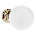 E27 1W 12 LED 80LM 6000K Cool White LED Light Bulb Globe  220 