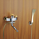 douche baignoire finition robinet chrome avec douchette et bec rotatif dor