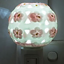 Moderne Fleur rose en ceramique LED Night Light