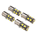 2pcs 1156 13x5050SMD 60-80lm oule blanche LED pour la voiture 12V