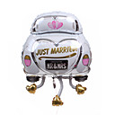 Voiture de mariage metallique Ballon - Just Married