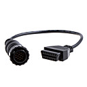 Mercedes Benz Sprinter 14pin 16pin OBD 2 adapteur femelle de cable de connexion