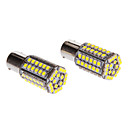 2pcs 1156 4W 80x3528SMD 150-200LM 6000K Cool White Light Bulb de mae