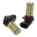 oule pour voiture 12V 9006 6W 118x3528SMD 530-560LM 6000-6500K lumiere blanche LED