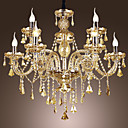 europeenne de luxe de style 9 candelabres lumiere lustre de cristal en forme darbre de Noe