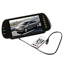 7 pouces couleur TFT-LCD Car Mirror moniteur arriere avec Remote Support USB SD MP5