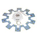 15W 30x5730SMD 1650LM 6000K Cool White Light Bulb LED plafond 85-265V