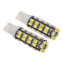 oule pour voiture 12V T10 2W 38x1210SMD 130-150LM 6000-6500K lumiere blanche LED