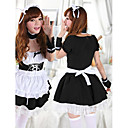 Sweet Girl noir et blanc Polyester menage uniforme