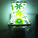 Modern Green Leaves ceramique LED Night Light