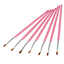 7PCS Nylon Lipbrush ...