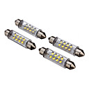 oule pour voiture 12V 2pcs 42mm 8 LED 30-80lm blanche LED