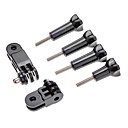 Gopro montage trois voies Pivot Arm Extension 4 bouton de pouce de lAssemblee pour hero2 hero3