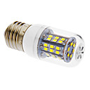 E27 6W 46x2835SMD 520-550LM 5500-6500K lumiere blanche LED ampoule avec couvercle 220-240V