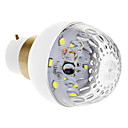 B22 1.2W 100LM 7000K 6x2835SMD Cool White Light Bulb Globe LED  12V DC 