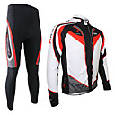 Maillot Cyclisme Velo Homme Manches longues  Collants Mode longues Maillot cyclisme manches avec un pantalon