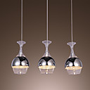 creatif pendant 3 lumiere moderne en forme de gobelet