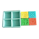 Place de fleur d usine de silicone Handmade Soap  gateau  chocolat Moule