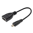 V1.3 Micro HDMI vers HDMI V1.3 M  F Cable 02 M