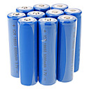 Piles Li-ion Rechargeables 18650 ICR 5000mAh 10 Pieces
