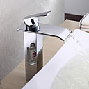 Grand Mitigeur de Lavabo Effet Cascade Style Moderne