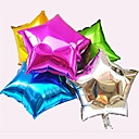 Etoiles de papier d aluminium ballons pour le mariage  anniversaire  Party - Ensemble de 6  plus de campouleurs 