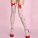 Vhristmas Bas de Sweet Girl Coeur affectueux modele femme avec larc rouge