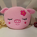 Rose Piggy en forme de textile Porte-monnaie