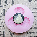 Fleurs Trois trous Mold thiking Angle silicone Fondant Moules sucre Craft Outils de resine Moules Moules pour gateaux