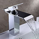 contemporaine robinet devier cascade salle de bains - fini chrome