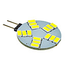 G4 5W 15x5630SMD 330LM 5500-6500K fraiche ampoule blanche Spot LED  12V 