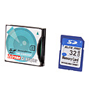 Salut-vitesse Ultra 32G Carte memoire SD avec SD-CF Card Adapter