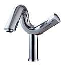 Contemporain Finition Chrome un trou robinets devier mitigeur de salle de bain