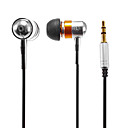 3.5mm stereo intra-auriculaires avec anneau dor Ecouteurs pour iPhone  iPad  Samsung et autres 120cm