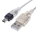 Cable Male USB 2.0 - Male FireWire 18 m