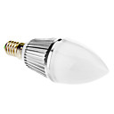 E14 8W 650LM 16x5630SMD 5500-6500K blanc froid LED ampoule de bougie 210-240V