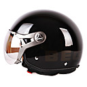 b100-4 mode materiel vintage abs style harley courses de moto casque demi couleurs en option