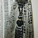 Noir moderne Tassel ...