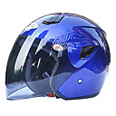 materiau abs moto casque demi avec la lentille fauve couleurs en option