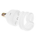 Dimmable E14 CFL 15W 910LM CRI> 80 2700K lumiere blanche chaude demi-spirale ampoule  AC 220-240 